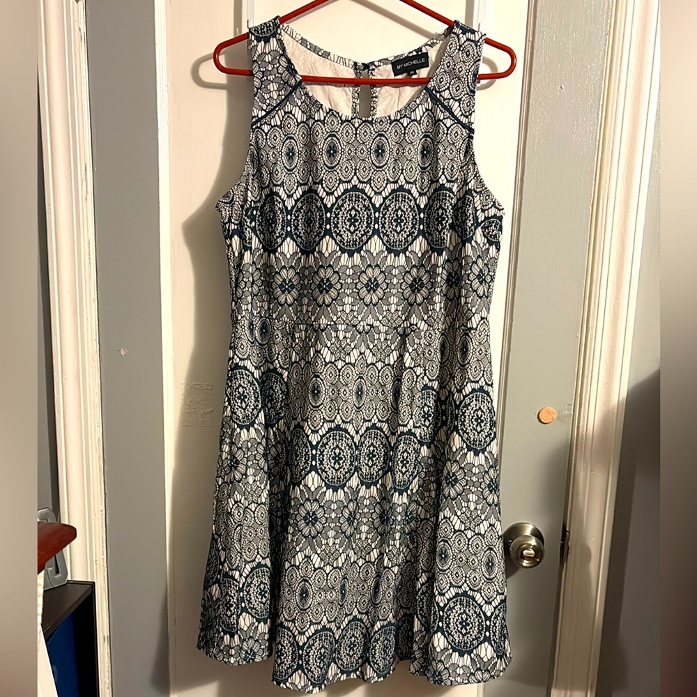 Patterned Sleeveless Dress (juniors)